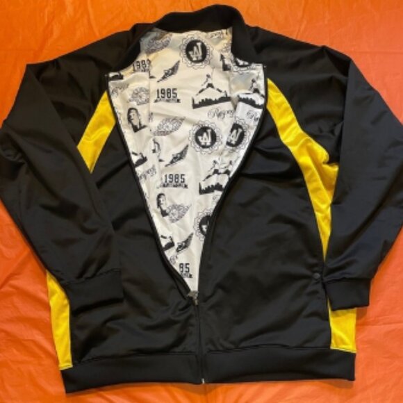Nike Air Jordan 1985 Flight Club All Over Print Reversible Jacket Men's 3XL EUC - Picture 3 of 10